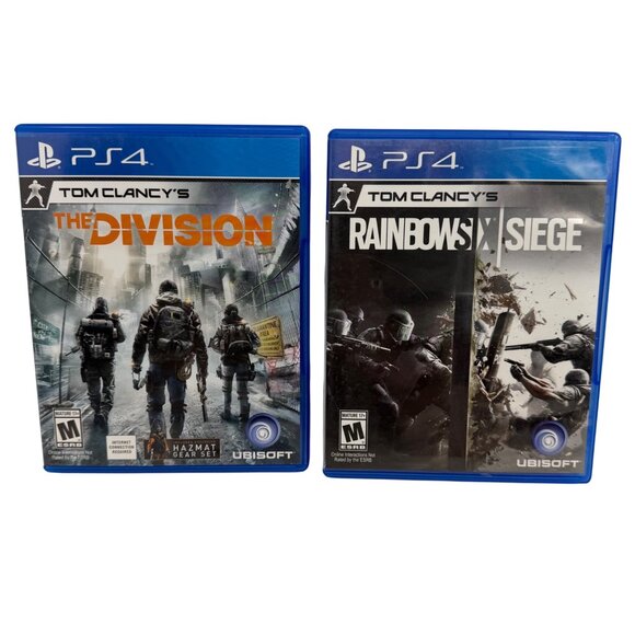 Ubisoft Other - Playstation 4 PS4 - Tom Clancy Siege / Division Bundle - Tested/Works
